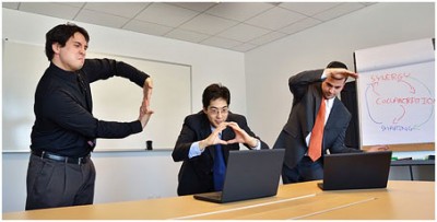 kinect gmail motion